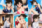 毛利蘭B - アニメインフレータブルサイコロファンアートエディション