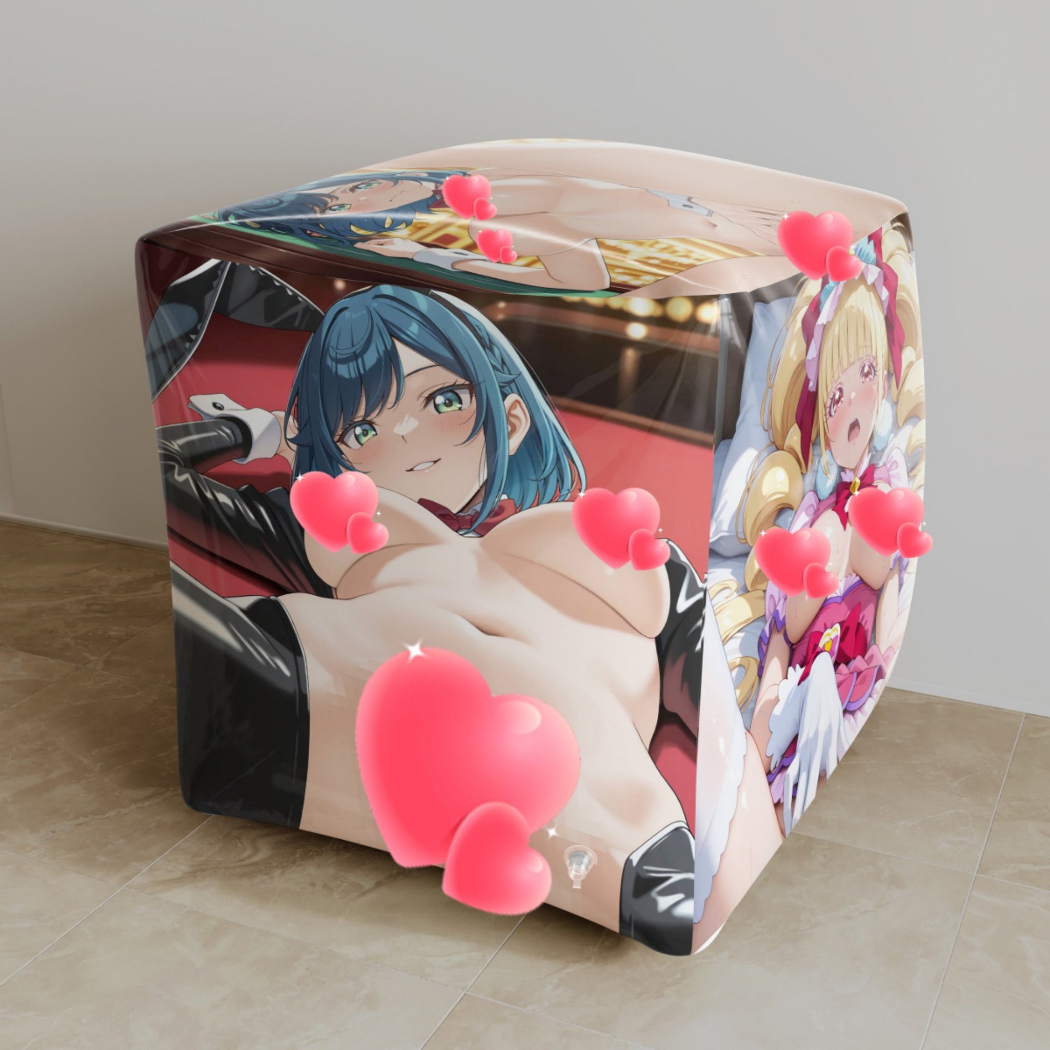 Kokone Fuwa & Emiru Aisaki B - Anime Inflatable Dice Fan-Art Edition
