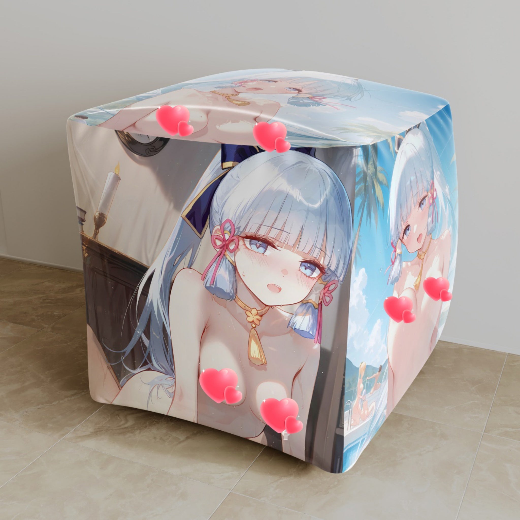 Ayaka Kamisato (Private Ver.) - Anime Inflatable Dice Fan-Art Edition