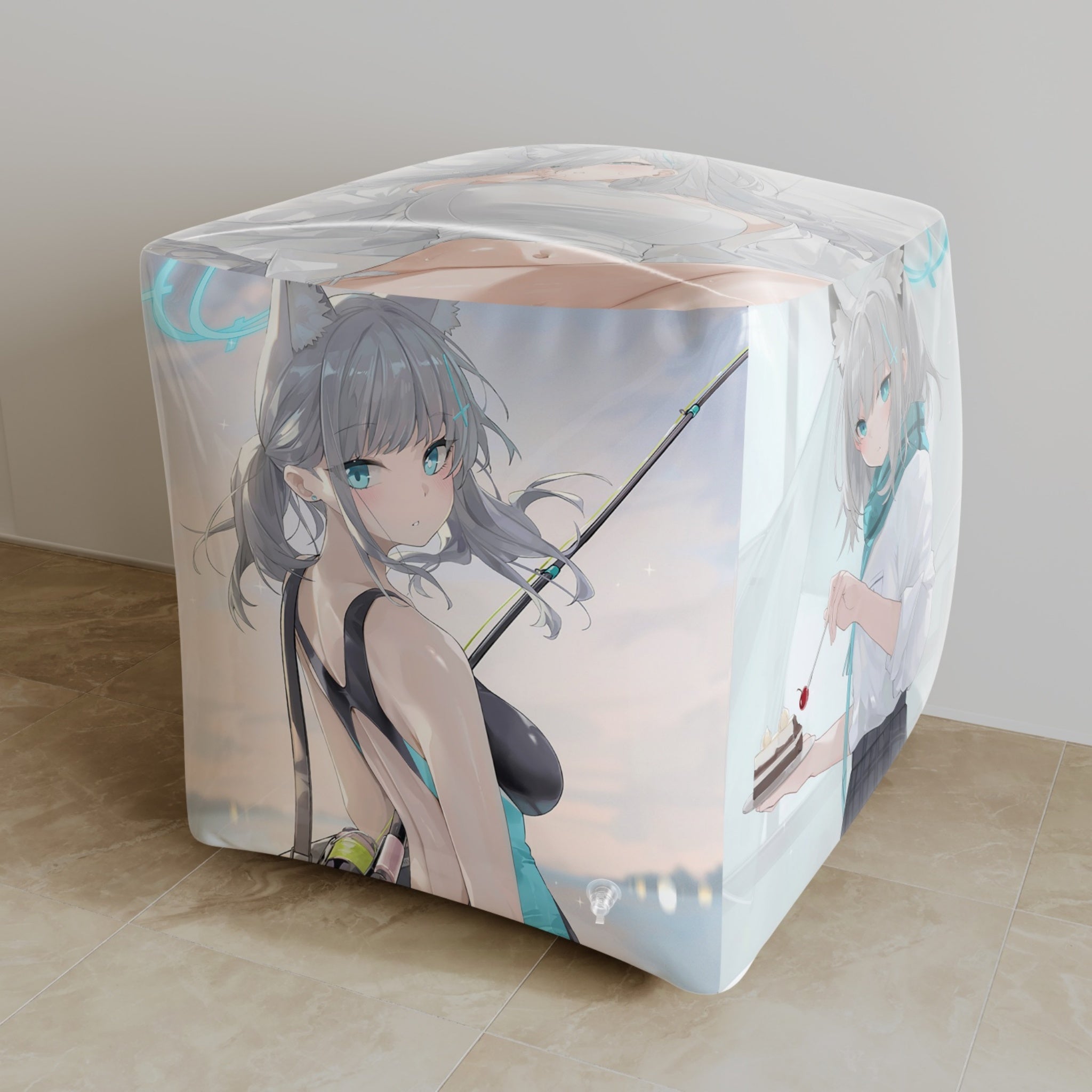 Shiroko & Shiroko Terror - Anime Inflatable Dice Fan-Art Edition