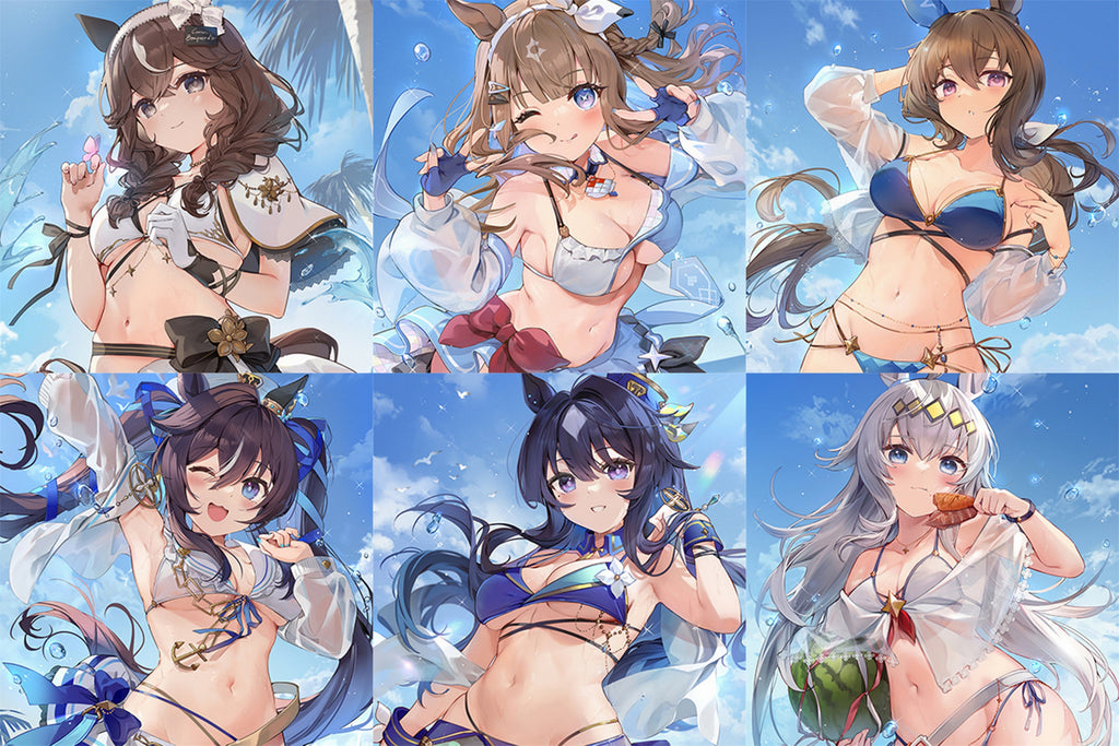 Uma Musume Summer Ver. - Anime Inflatable Dice Fan-Art Edition