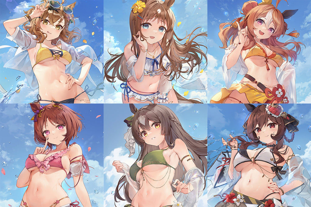 Uma Musume Summer Ver.2 - Anime Inflatable Dice Fan-Art Edition