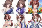 Tokai Teio, Nice Nature, Light Hello - Anime Inflatable Dice Fan-Art Edition