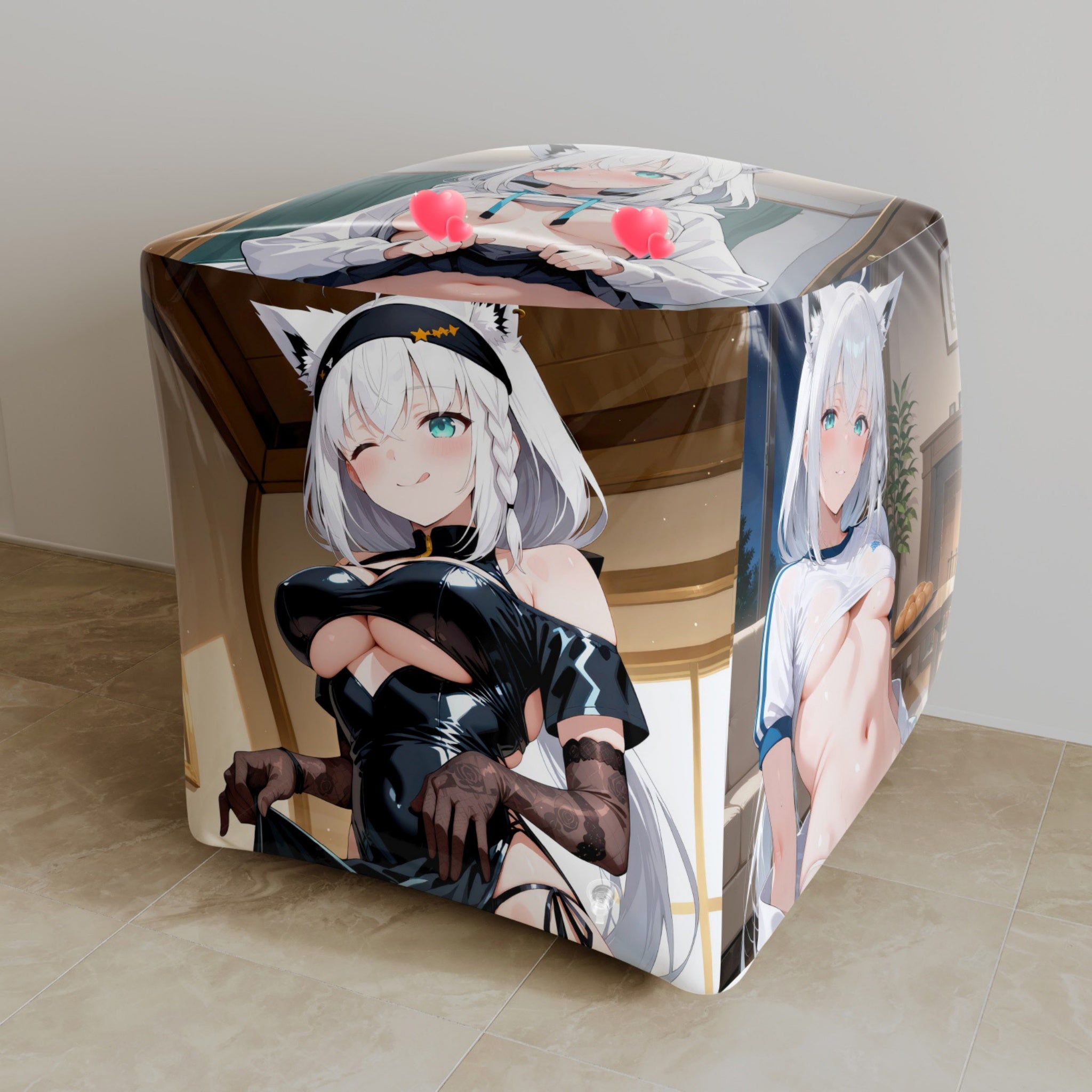 Shirakami Fubuki - Anime Inflatable Dice Fan-Art Edition