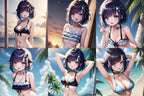 Kokage Tsumugi (Swimsuit Ver.) - Anime Inflatable Dice Fan-Art Edition