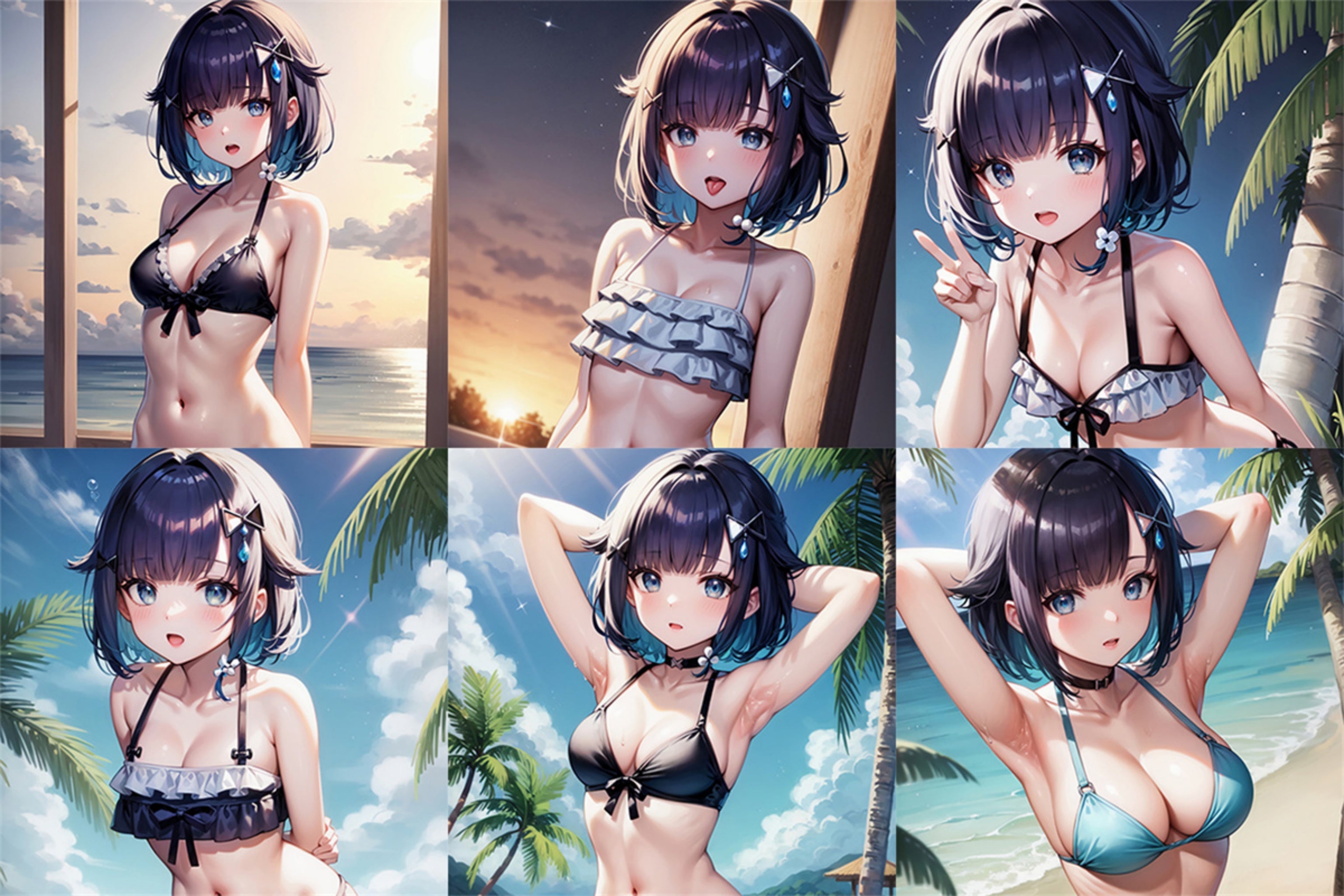 Kokage Tsumugi (Swimsuit Ver.) - Anime Inflatable Dice Fan-Art Edition