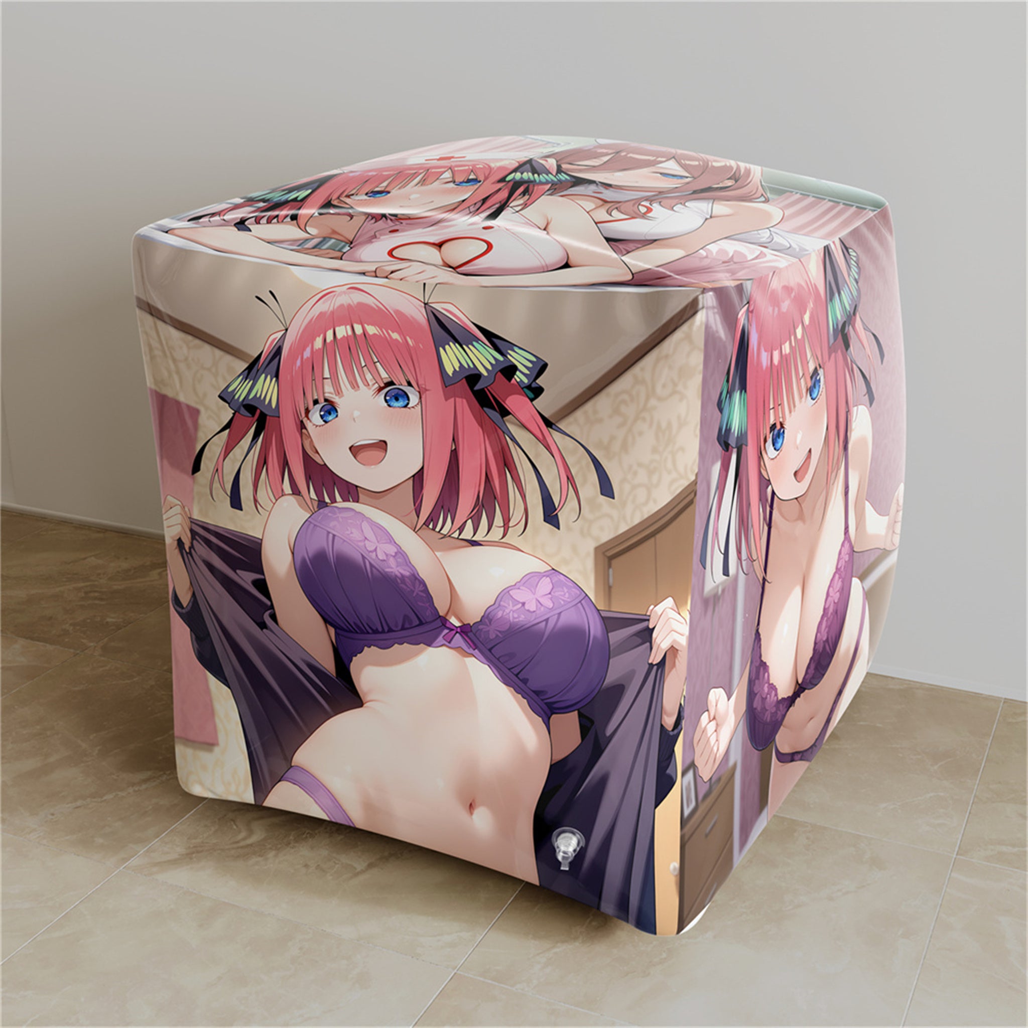 Nino Nakano & Miku Nakano Underwear Ver. - Anime Inflatable Dice Fan-Art Edition