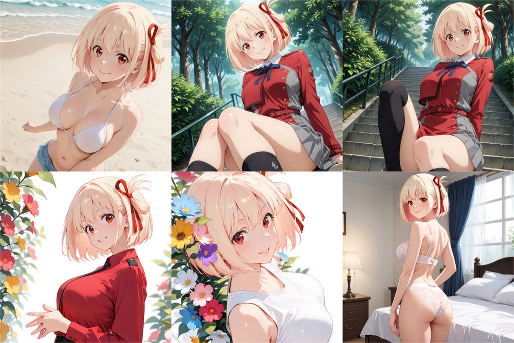 Chisato Nishikigi - Anime Inflatable Dice Fan-Art Edition