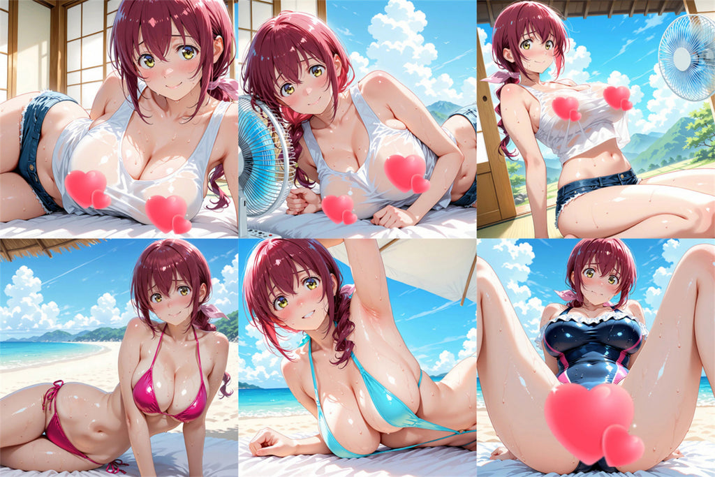Ikuyo Hoshizora - Anime Inflatable Dice Fan-Art Edition