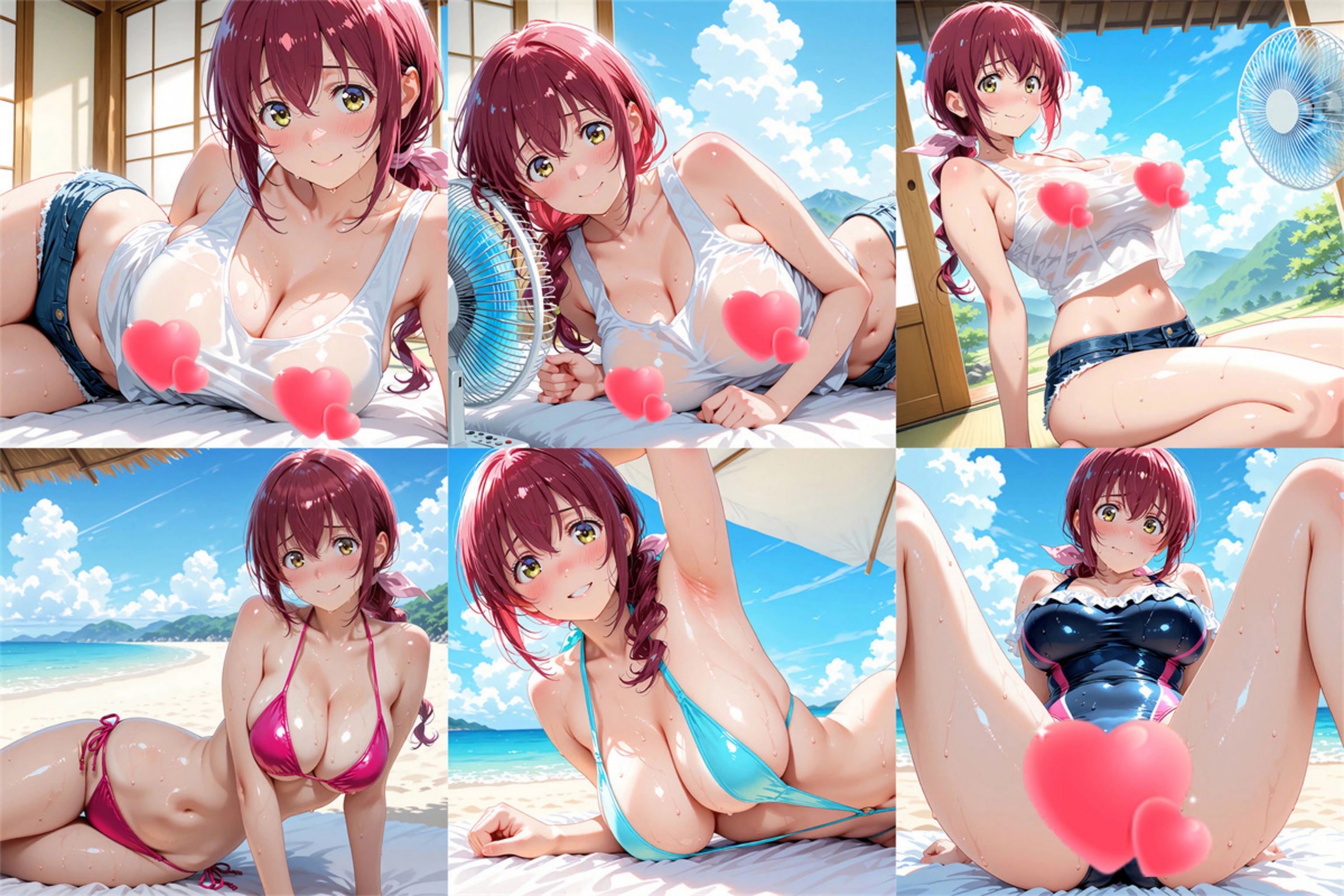 Ikuyo Hoshizora - Anime Inflatable Dice Fan-Art Edition
