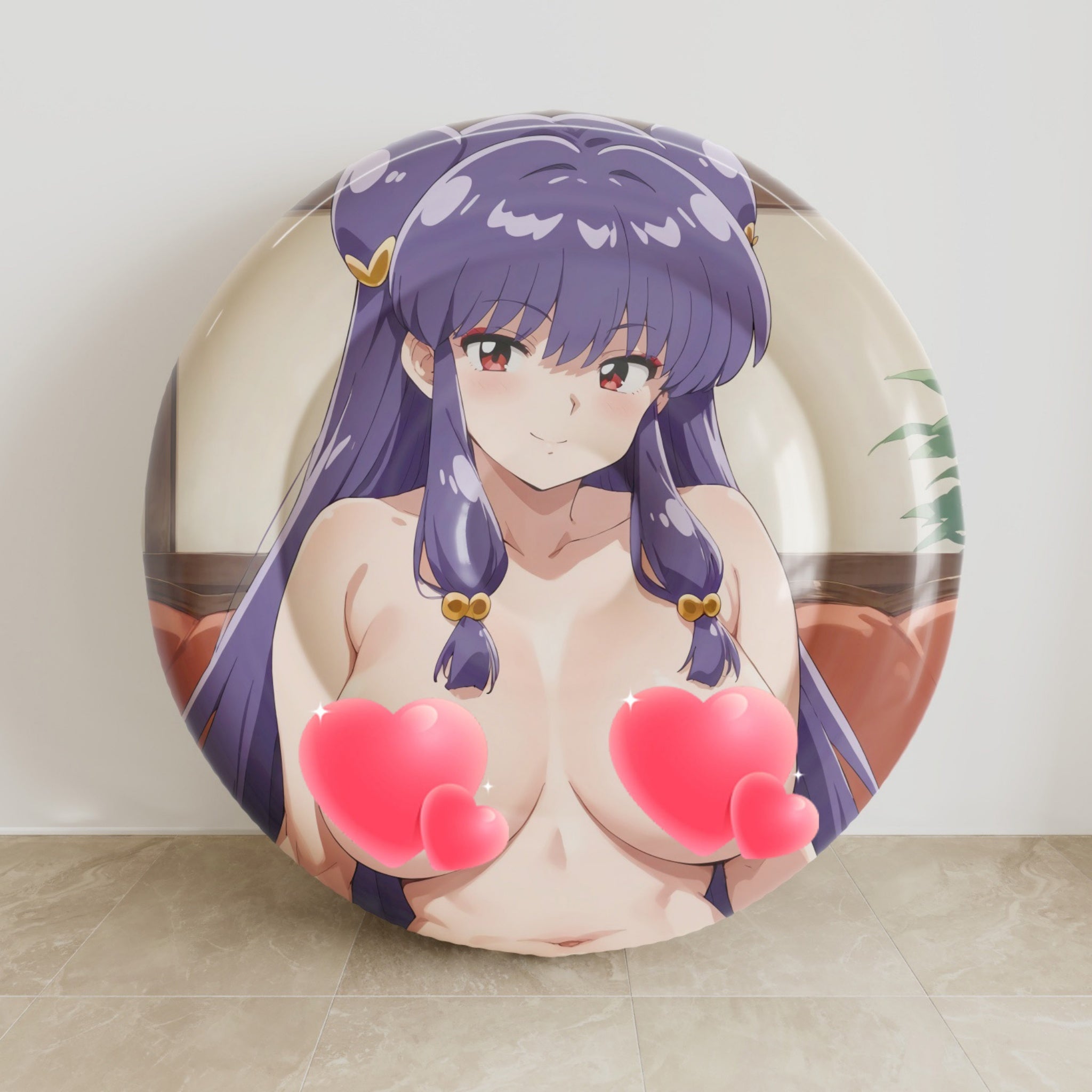Shampoo A - Anime Inflatable Round Cushion Fan-Art Edition