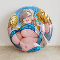 Asuna Ichinose (Cheering Ver.) - Anime Inflatable Round Cushion Fan-Art Edition