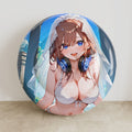 Miku Nakano (Bride Ver.) - Anime Inflatable Round Cushion Fan-Art Edition