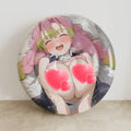 Mitsuri Kanroji A - Anime Inflatable Round Cushion Fan-Art Edition