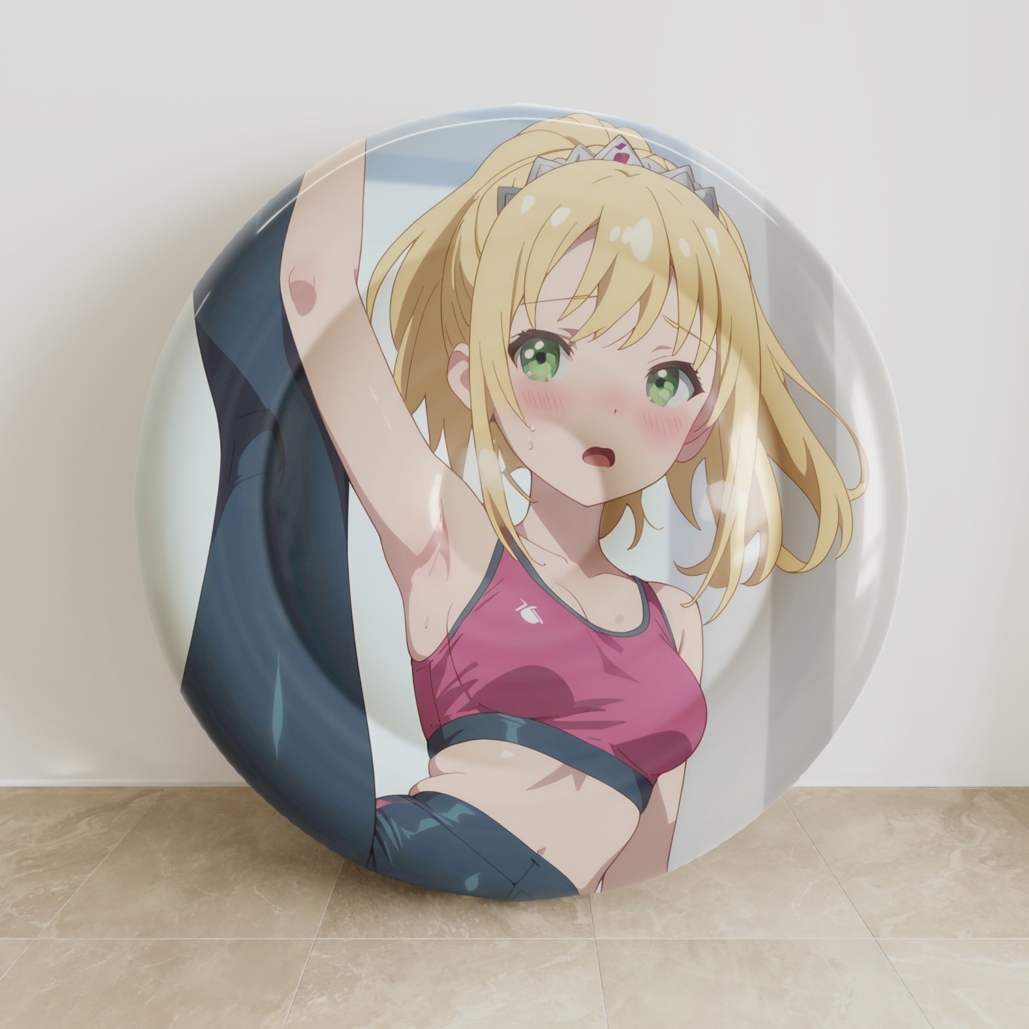 Liliana (Sports Vest Ver.) - Anime Inflatable Round Cushion Fan-Art Edition