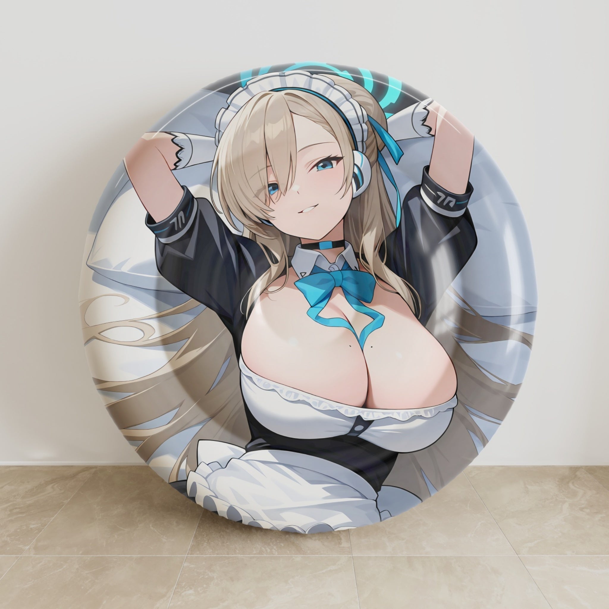 Asuna Ichinose - Anime Inflatable Round Cushion Fan-Art Edition
