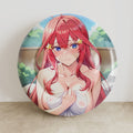Itsuki Nakano (Bath Towel Ver.) - Anime Inflatable Round Cushion Fan-Art Edition