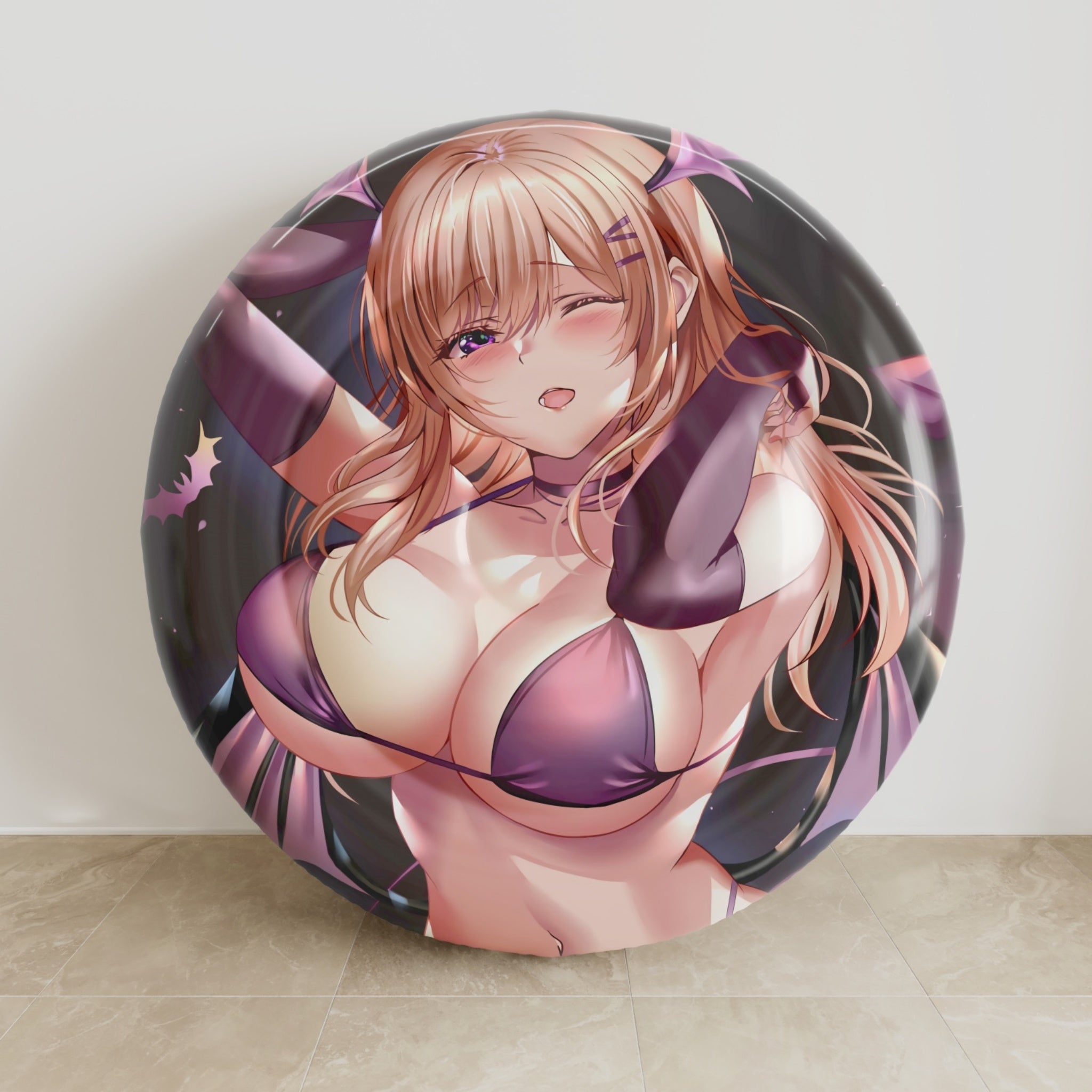 Paimonia (Bikini Ver.) - Anime Inflatable Round Cushion Fan-Art Edition