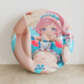 Mirai Momoyama B - Anime Inflatable Round Cushion Fan-Art Edition