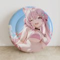 Koyori Hakui (Bikini Ver.) - Anime Inflatable Round Cushion Fan-Art Edition