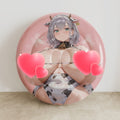 Noel Shirogane (Cow Cos Ver.) - Anime Inflatable Round Cushion Fan-Art Edition