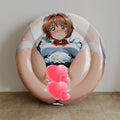 Sakura Kinomoto (Maid Cos Ver.) - Anime Inflatable Round Cushion Fan-Art Edition