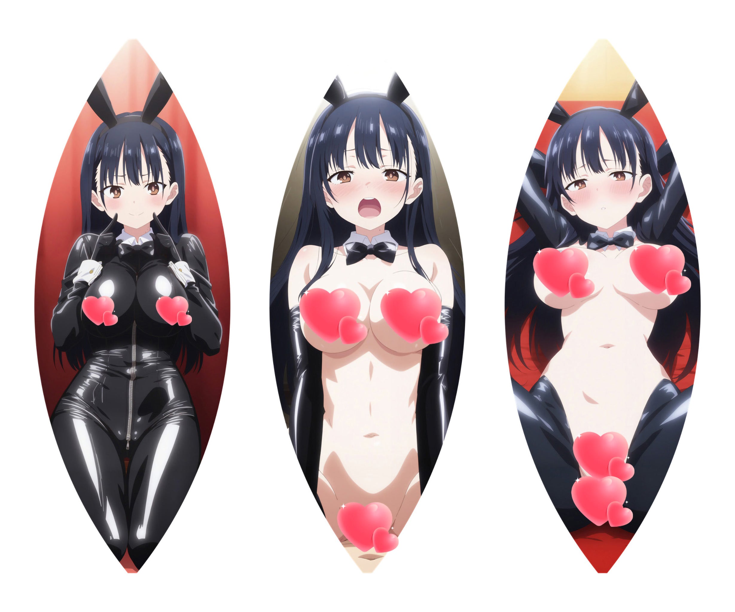 Anna Yamada (Bodysuit Bunny Ver.) - Anime Beach Ball Fan-Art Edition