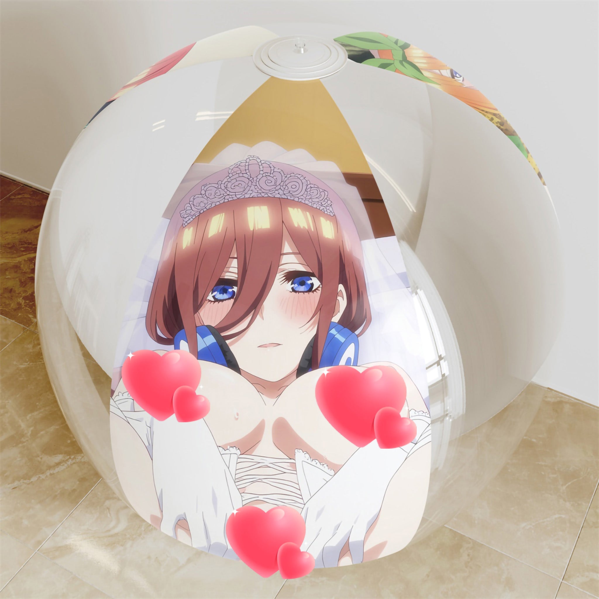 Nino, Miku & Yotsuba Nakano - Anime Beach Ball Fan-Art Edition