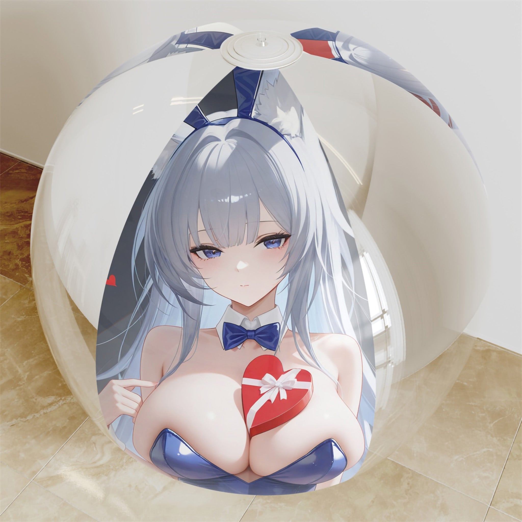 Shinano (Bunny Ver.) A - Anime Beach Ball Fan-Art Edition