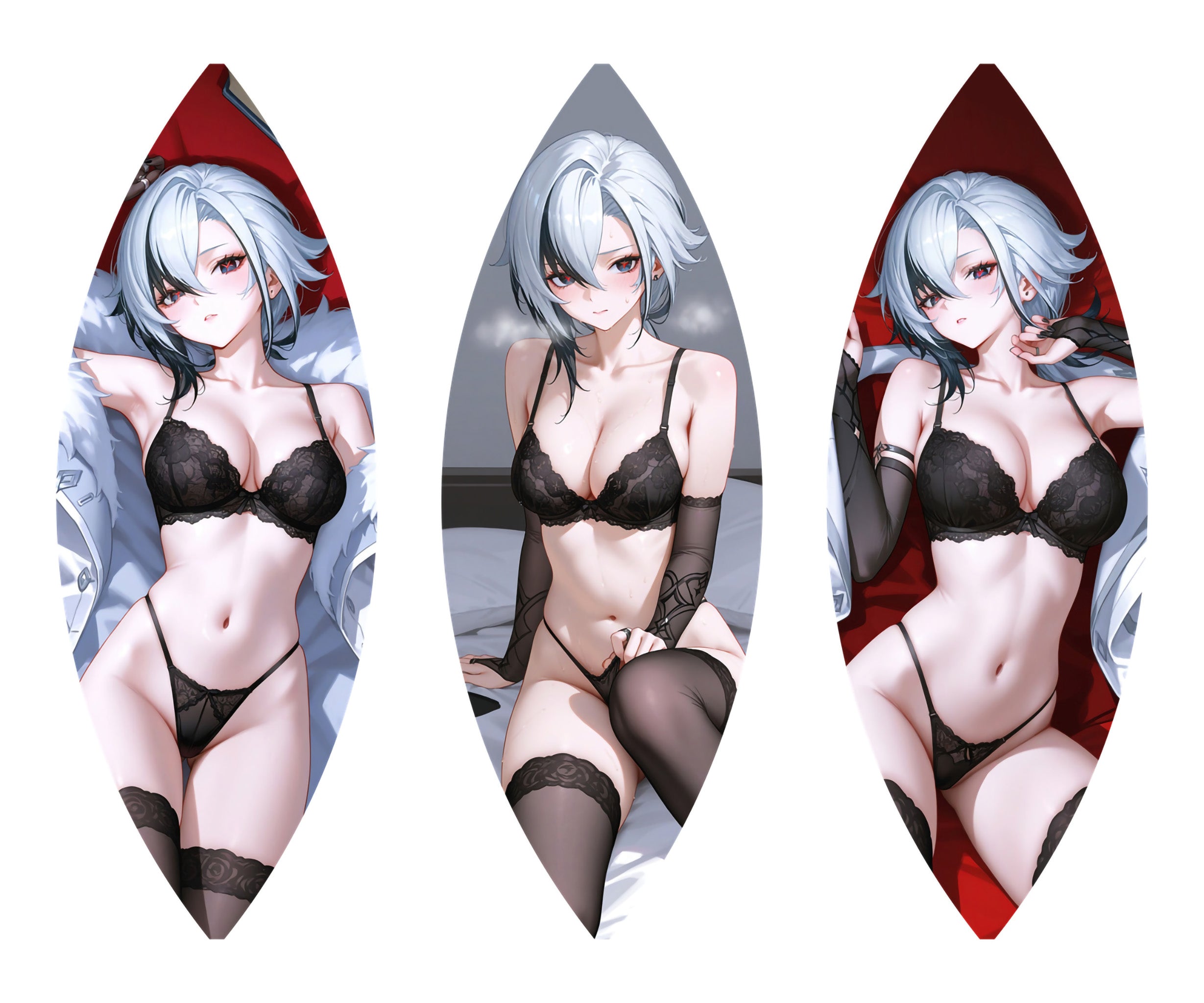Arlecchino (Underwear Ver.) - Anime Beach Ball Fan-Art Edition