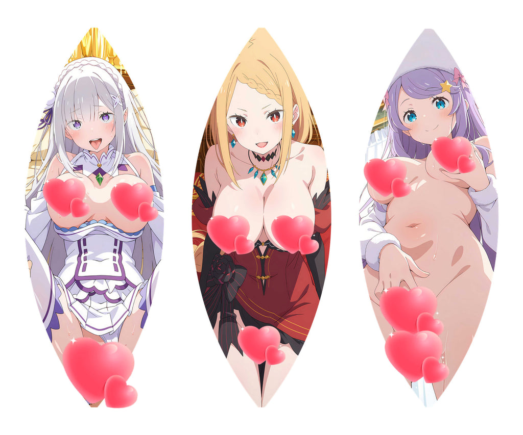 Emilia, Priscilla & Anastasia - Anime Beach Ball Fan-Art Edition