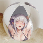 Emilia (Underwear Ver.) - Anime Beach Ball Fan-Art Edition