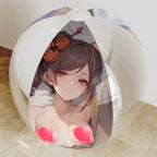 Raiden Shogun, Chiori, Shenhe - Anime Beach Ball Fan-Art Edition
