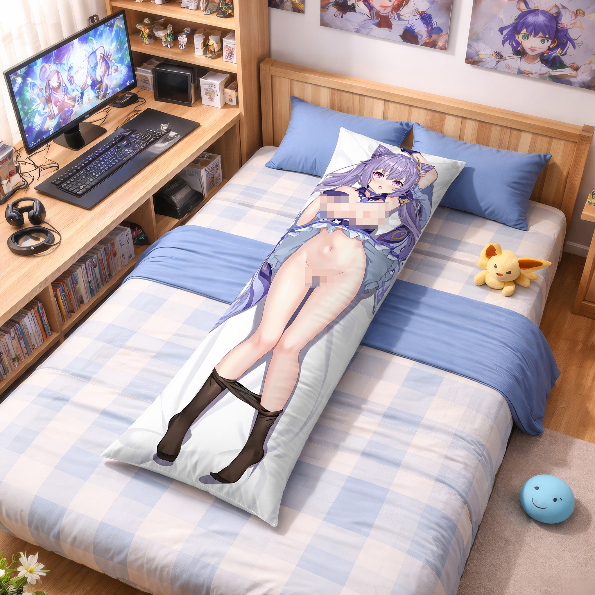 Keqing - AnimePillow Fan-Art Edition
