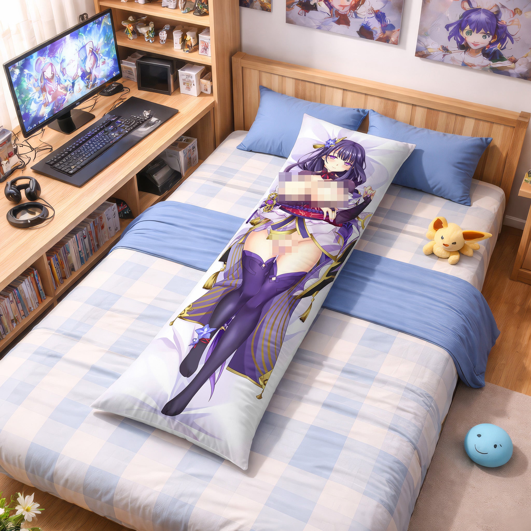 Raiden Shogun (Raiden Ei) - AnimePillow Fan-Art Edition