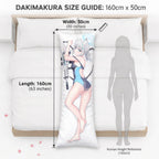Shiroko Sunaookami (Versión de Verano) - Edición Fan-Art de AnimePillow