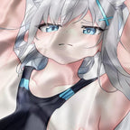 Shiroko Sunaookami (Versión de Verano) - Edición Fan-Art de AnimePillow