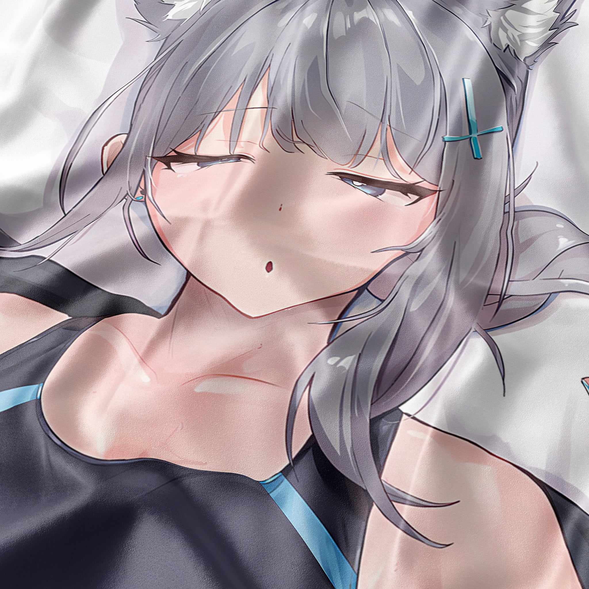 スナオオカミシロコ（輝くVer.） - AnimePillowファンアートエディション