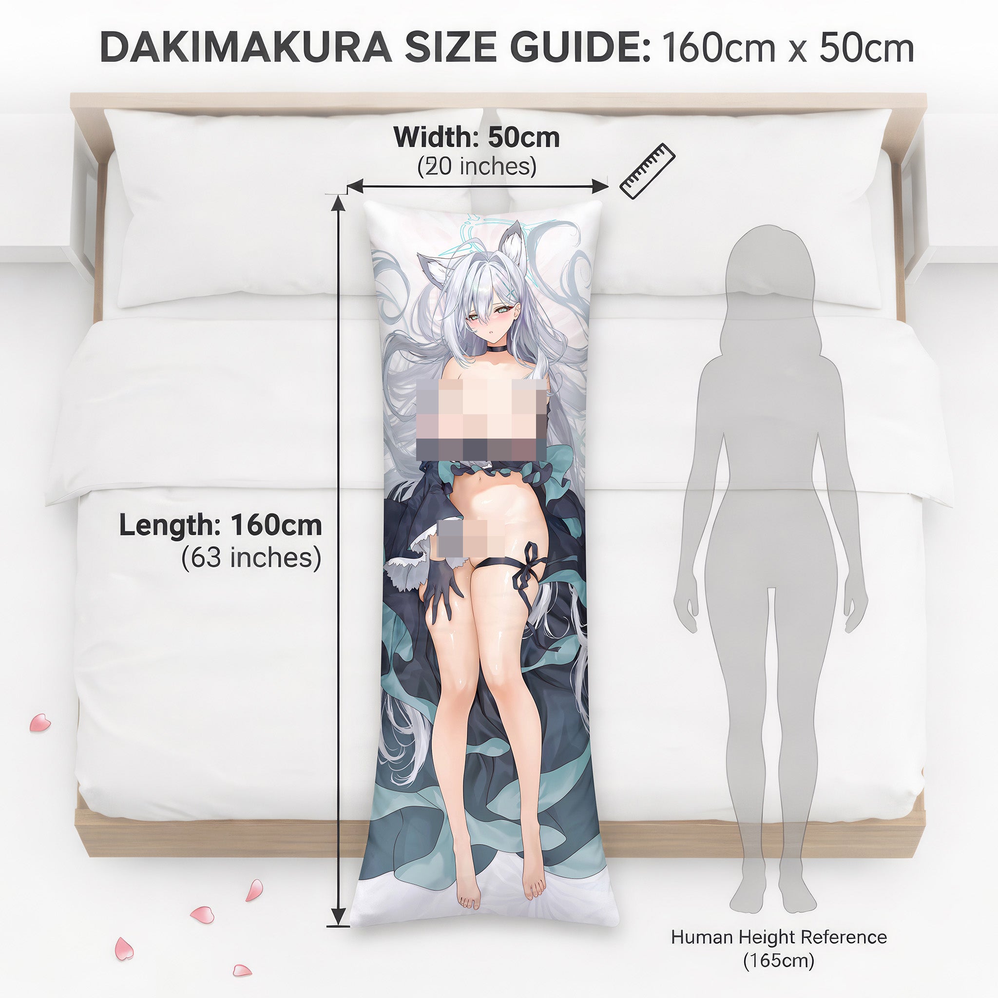 Shiroko Terror (Shiroko Alter) - Edición Fan-Art de AnimePillow