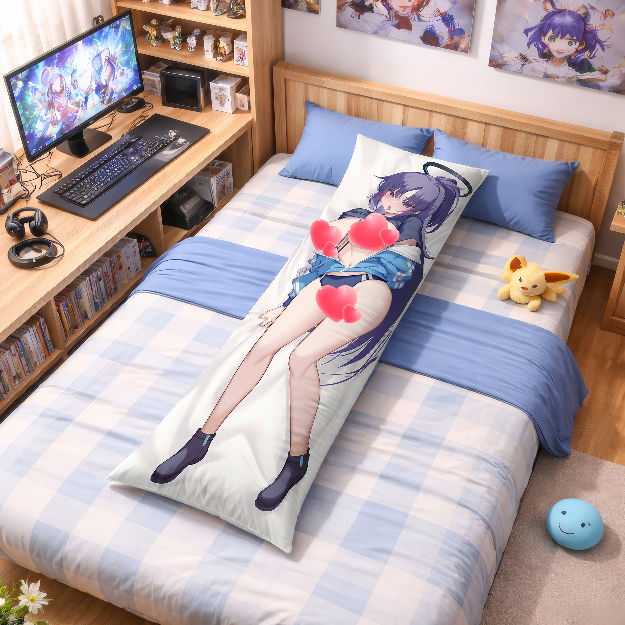早瀬ユウカ（メスガキVer.） - AnimePillow ファンアートエディション