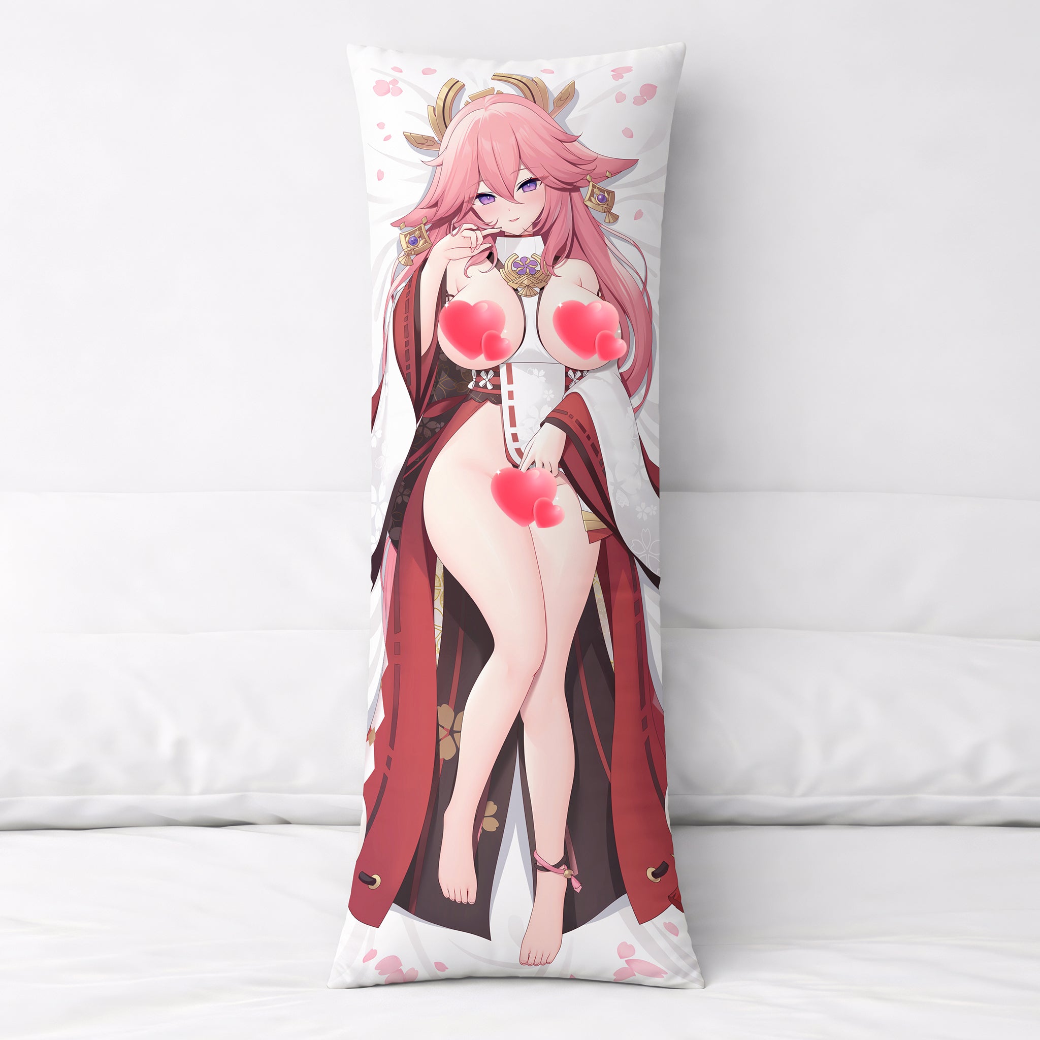 Yae Miko - Edición Fan-Art Almohada Anime