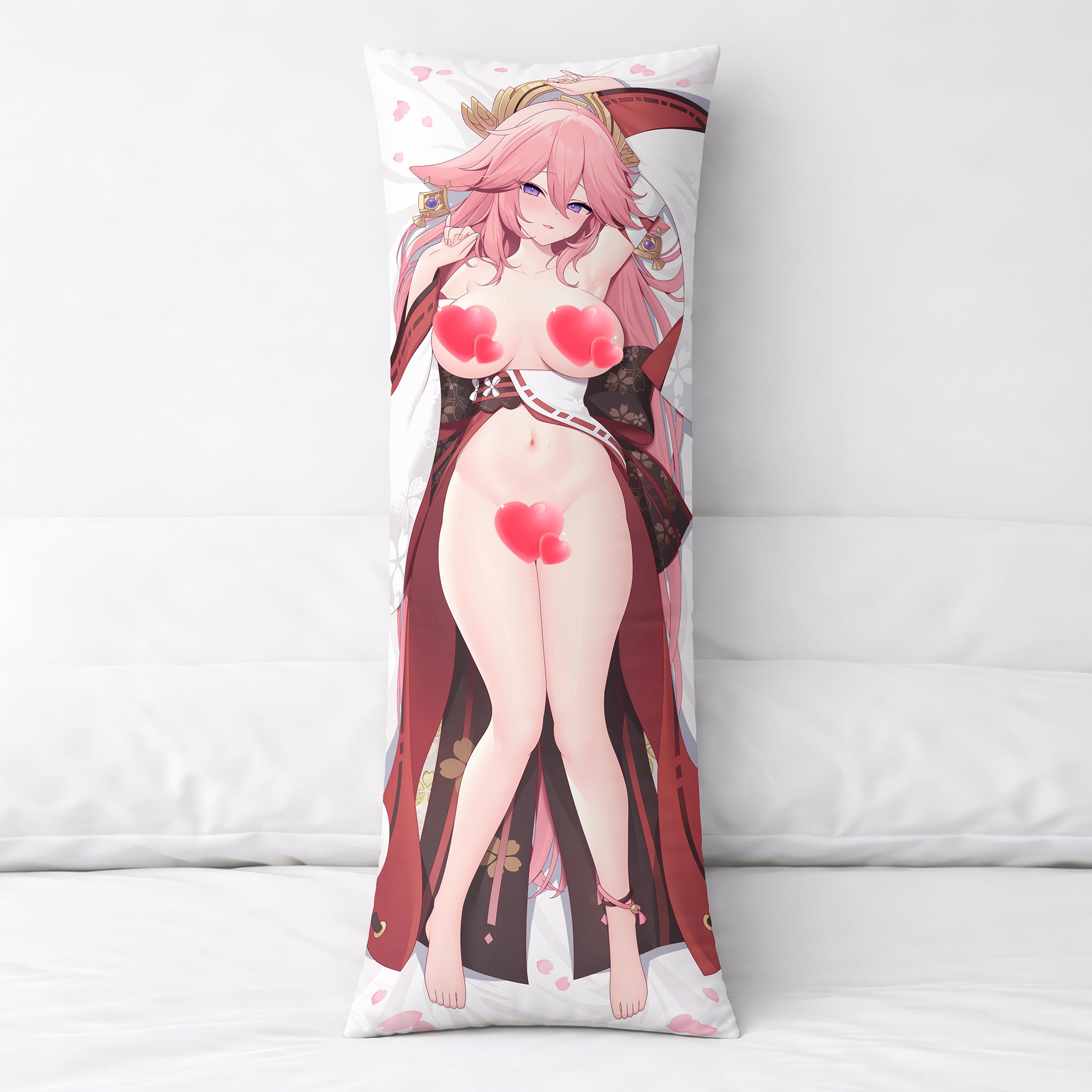 Yae Miko - Edición Fan-Art Almohada Anime