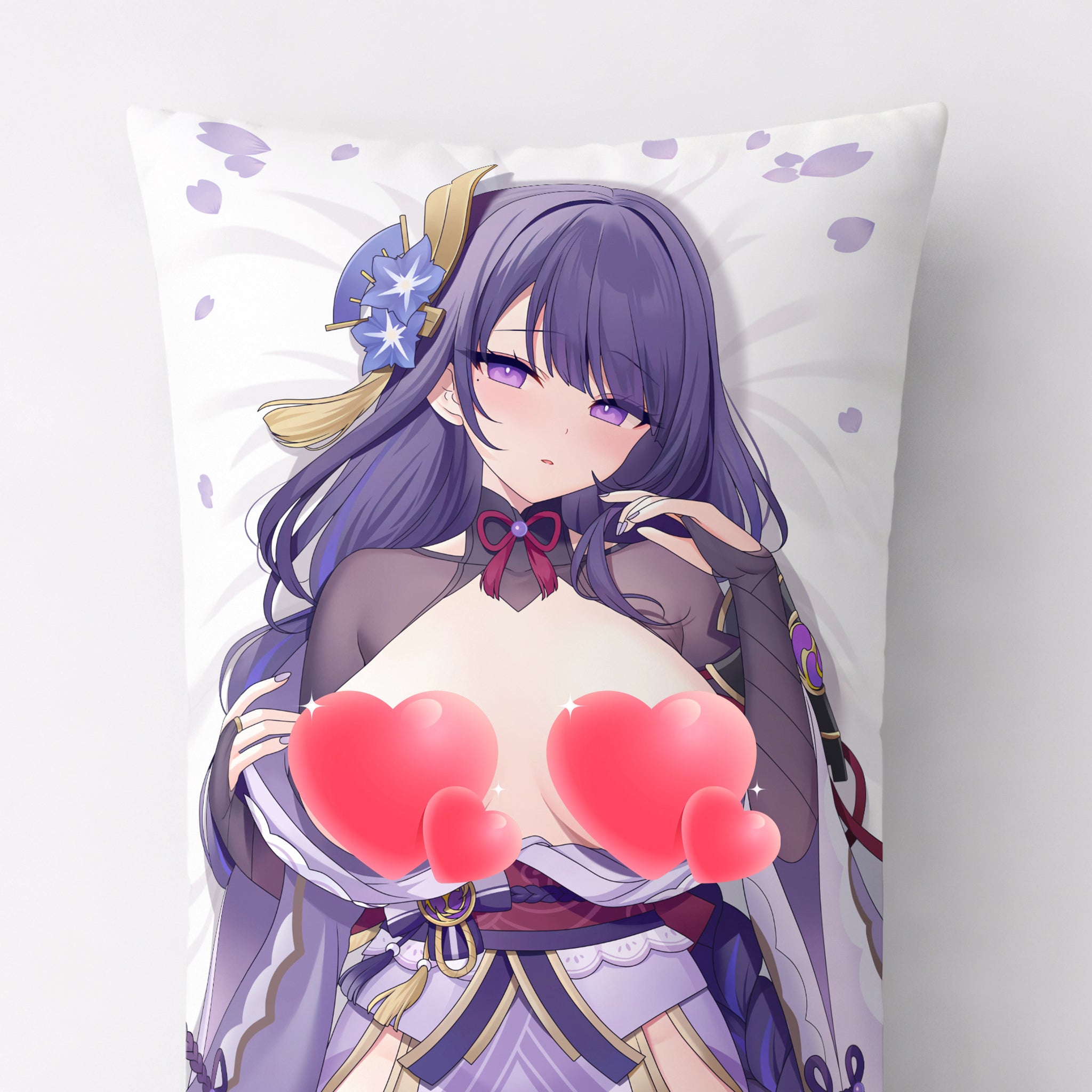 Raiden Shogun - Edición de fan-art para almohadas de anime