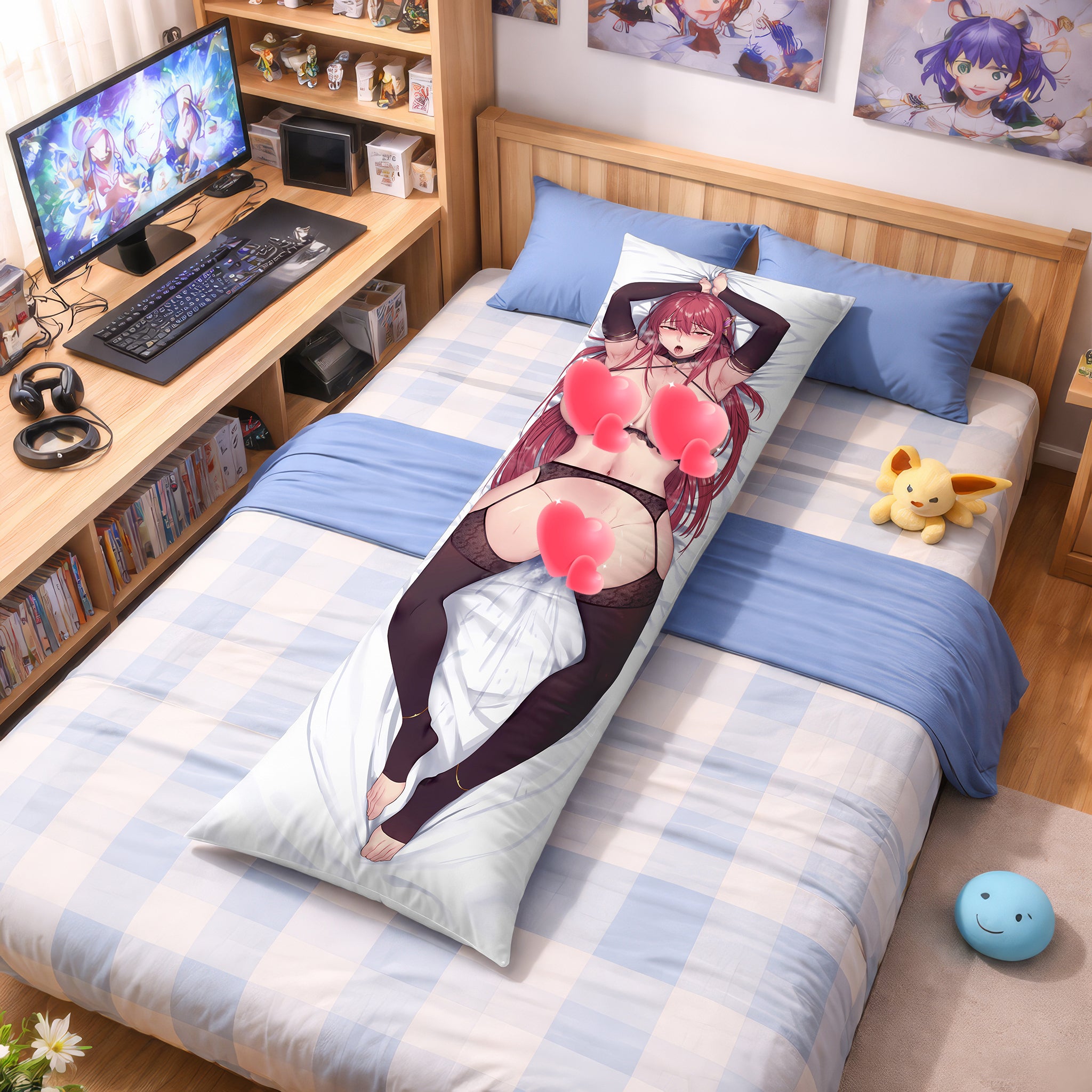 マキナ（炎髪の） - アニメ抱き枕ファンアートエディション