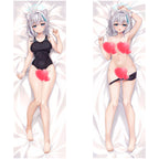 Shiroko (versión en traje de baño negro) - Edición Fan-Art de AnimePillow