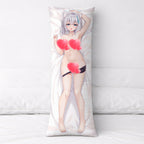 Shiroko (versión en traje de baño negro) - Edición Fan-Art de AnimePillow