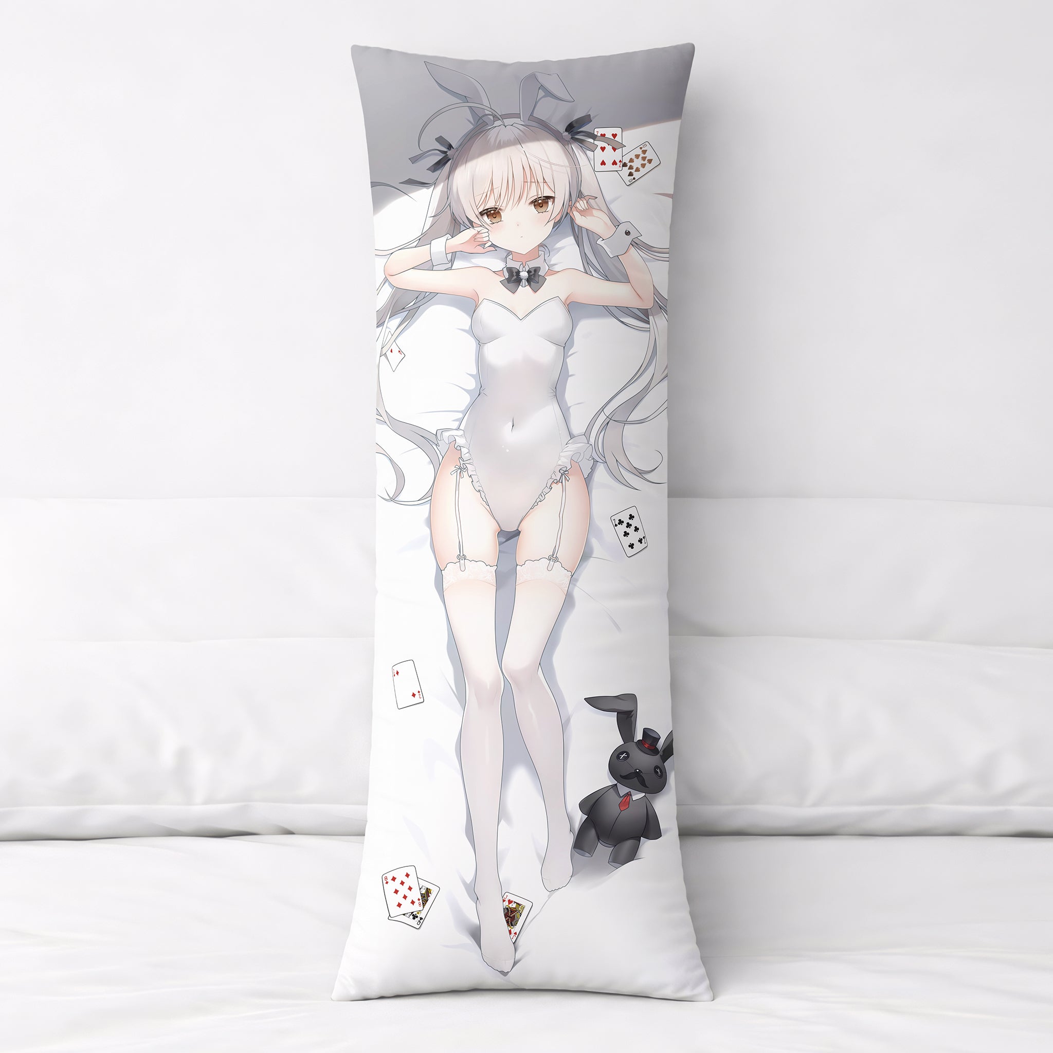 Sora Kasugano (versión Conejita Blanca) - Edición Fan-Art de AnimePillow