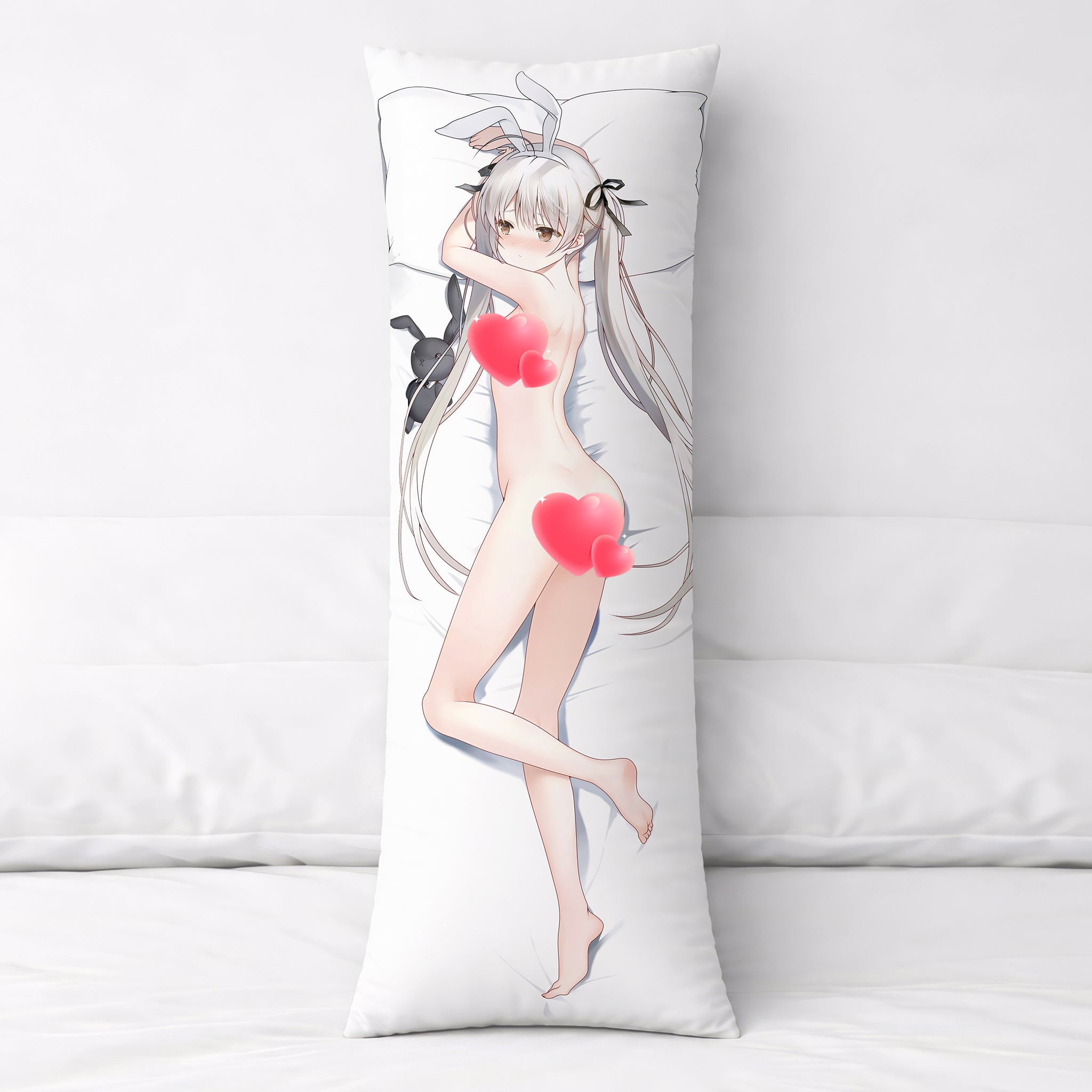 Sora Kasugano (versión Conejita Blanca) - Edición Fan-Art de AnimePillow