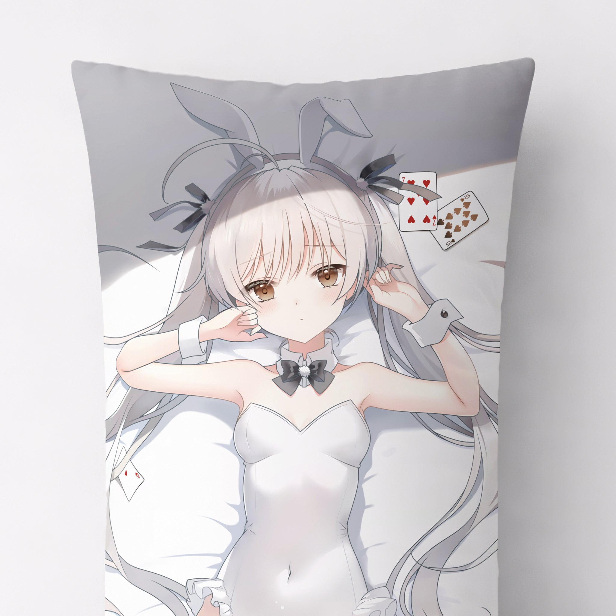 Sora Kasugano (versión Conejita Blanca) - Edición Fan-Art de AnimePillow