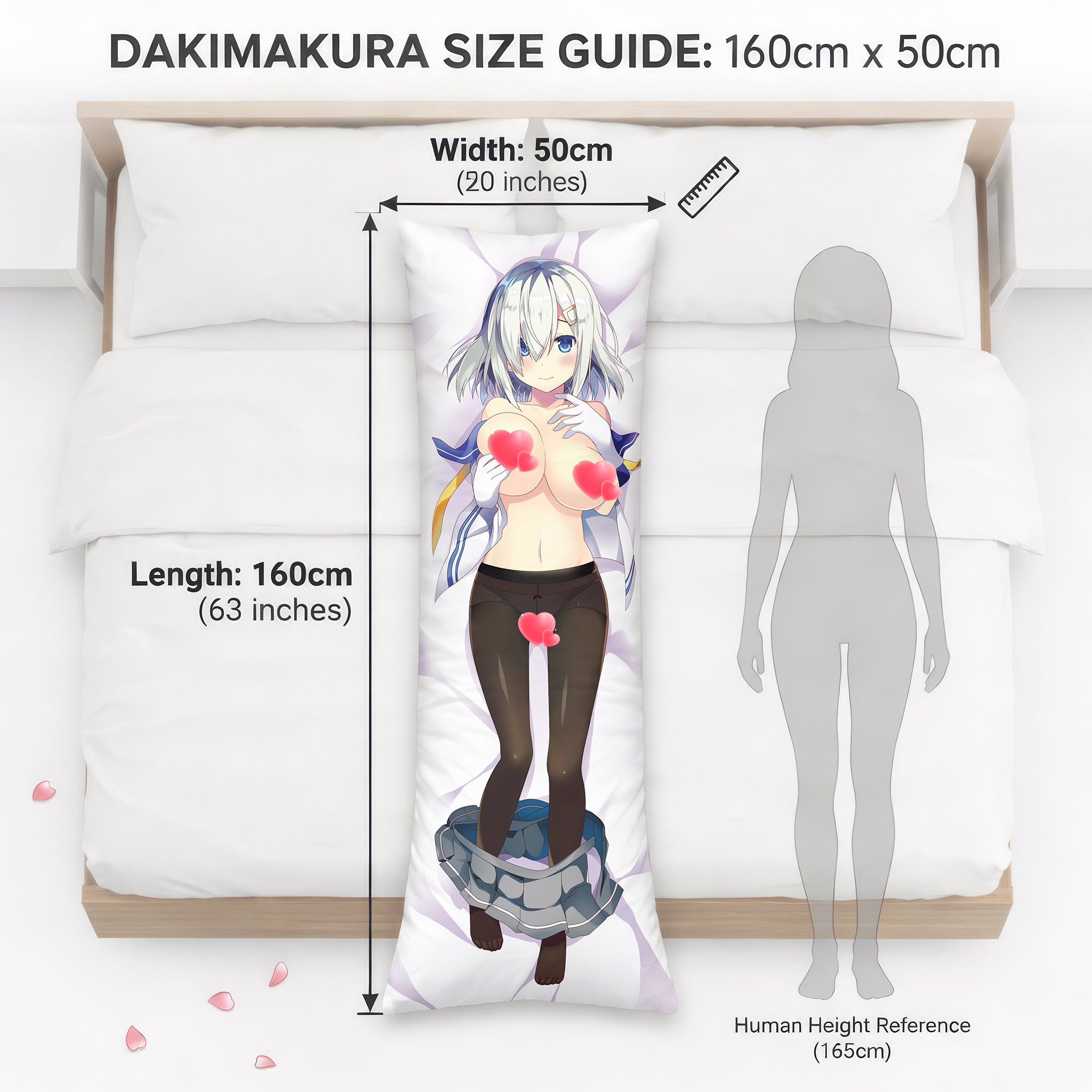 Hamakaze (versión Conejo Morado) - Edición Fan-Art de AnimePillow